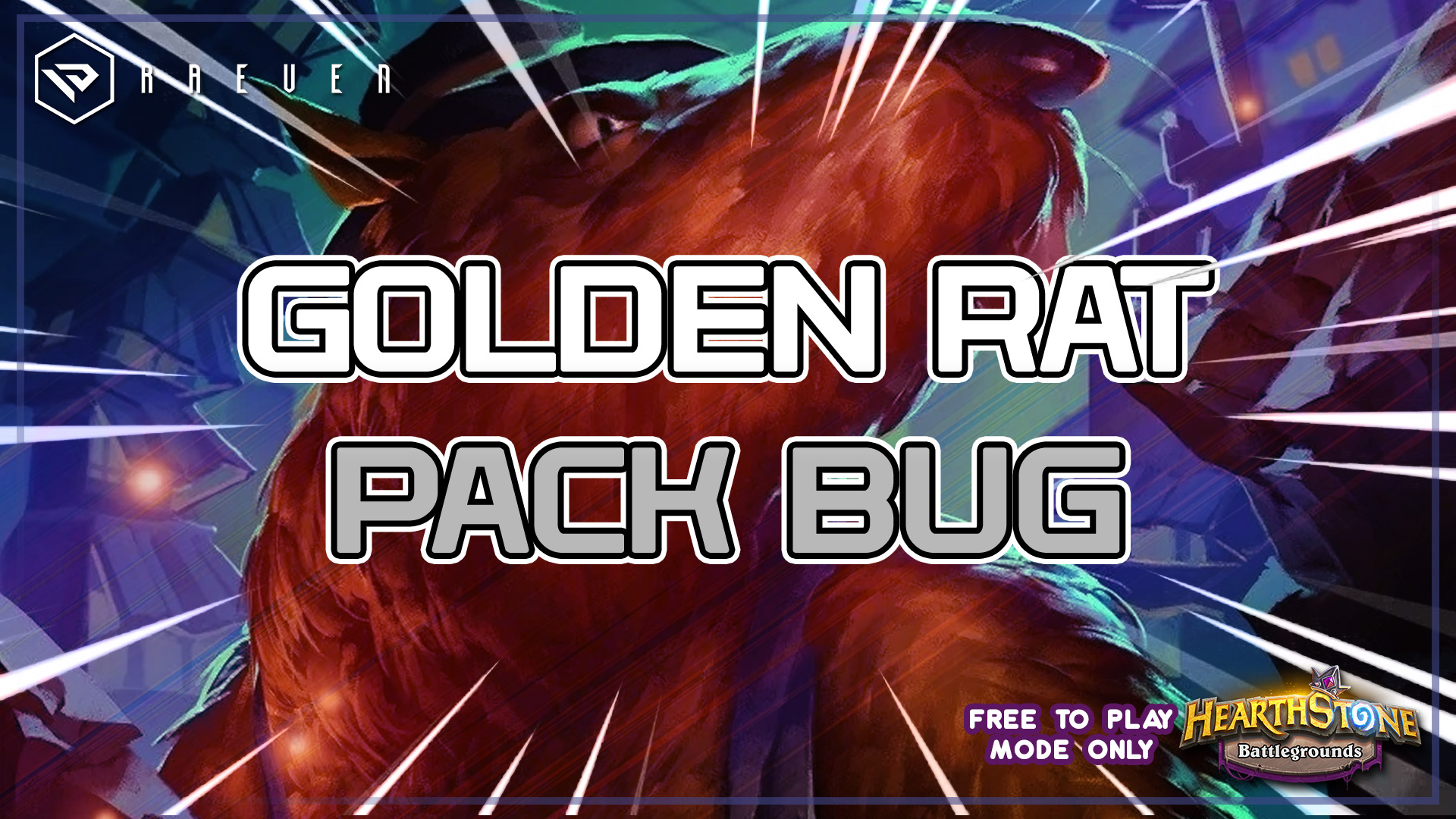 EPIC GOLDEN RAT PACK BUG!