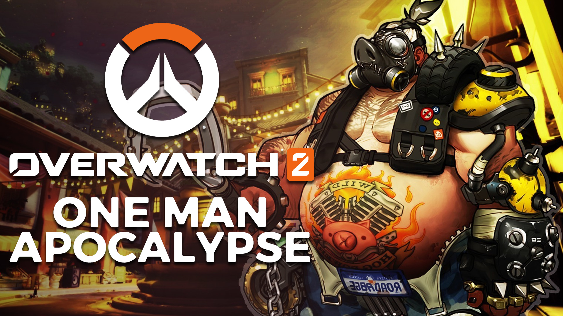 COMPETITIVE MATCH AS ROADHOG (GAMEPLAY)