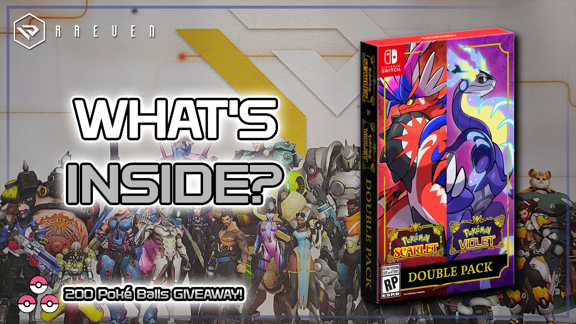 🗃️ Unboxing the DOUBLE PACK POKÉMON SCARLET AND VIOLET with 200 Pokéball giveaway!