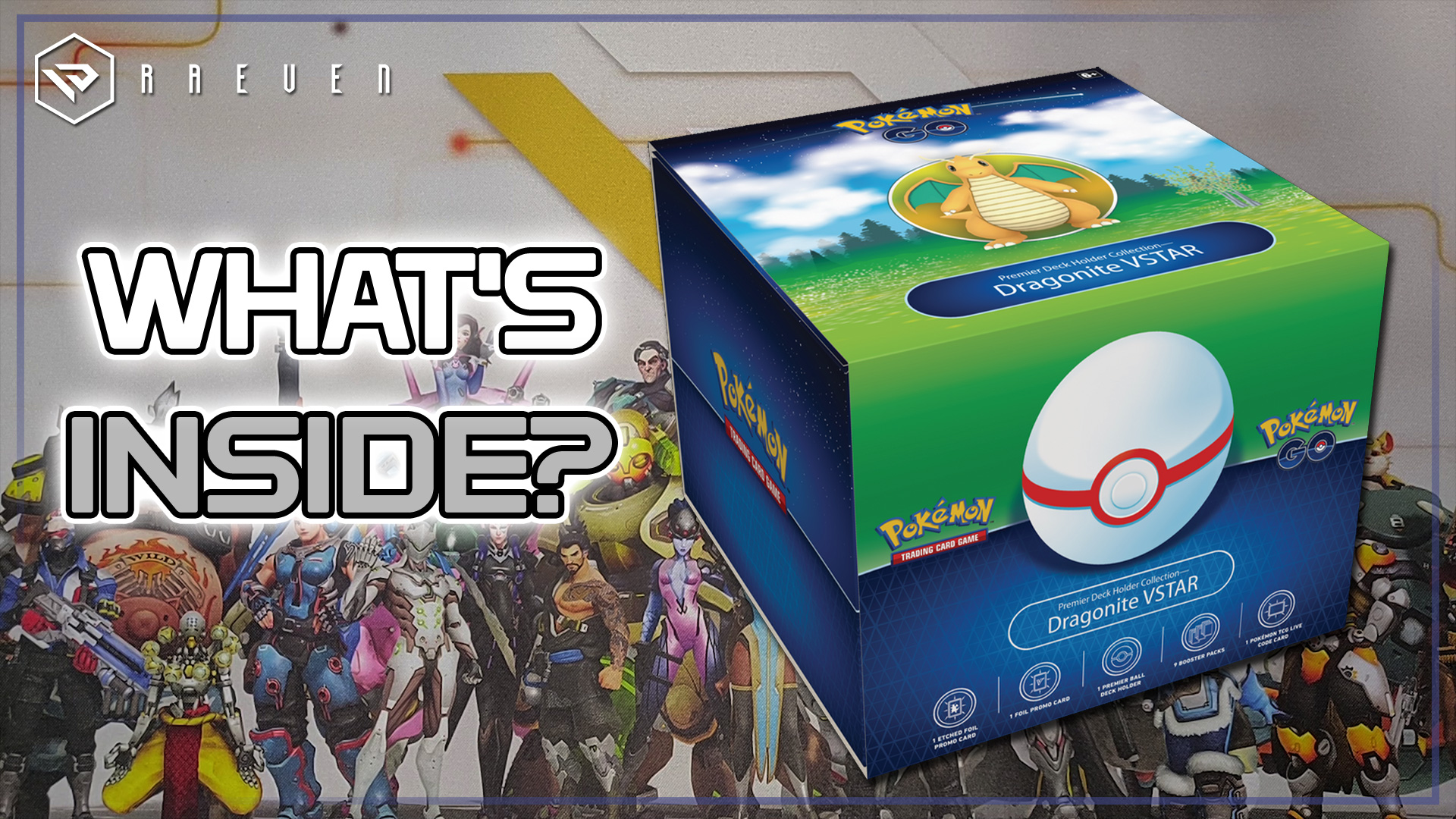 🗃️ What’s inside a Pokémon GO Premier Deck Holder Collection [Dragonite VSTAR] | Pokemon TCG