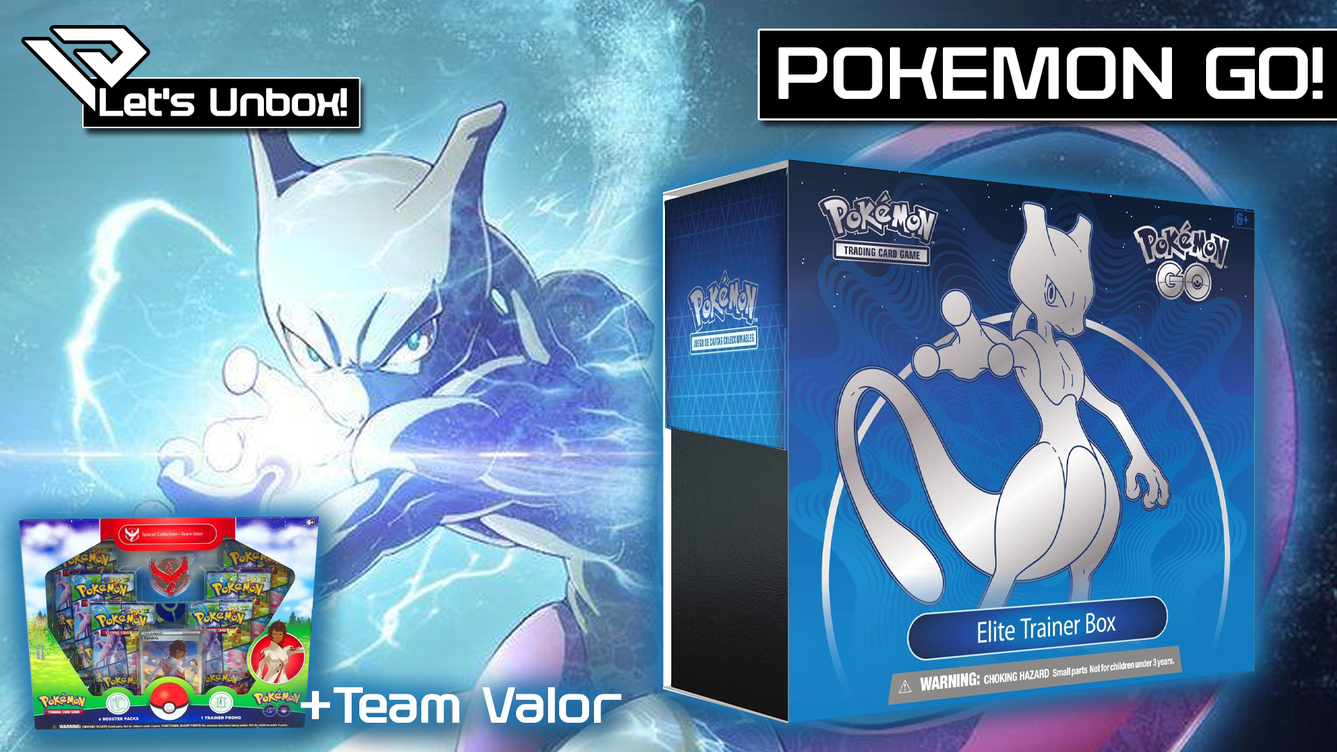 🗃️ Let´s Unbox a Pokémon TCG Pokemon Go Elite Trainer Box and Special Collection – Team Valor