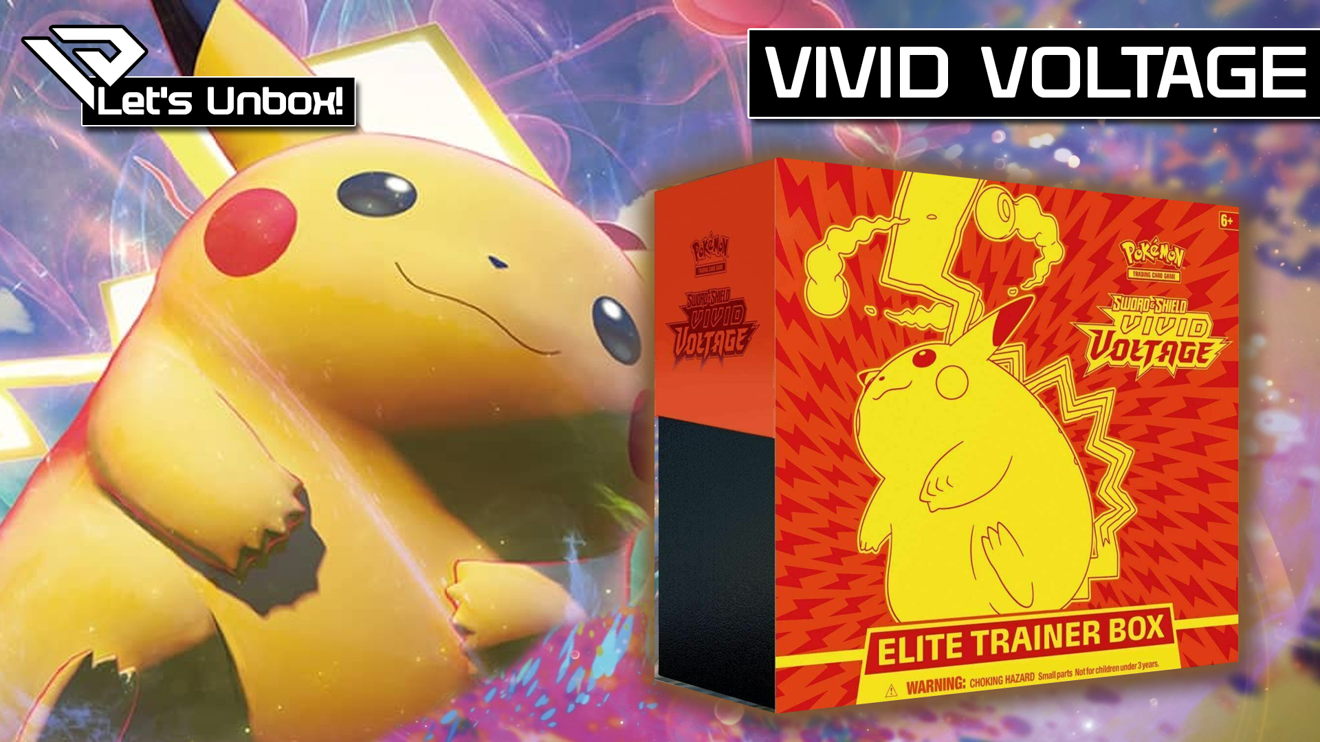 🗃️ Let´s Unbox a Pokémon TCG Vivid Voltage Elite Trainer Box