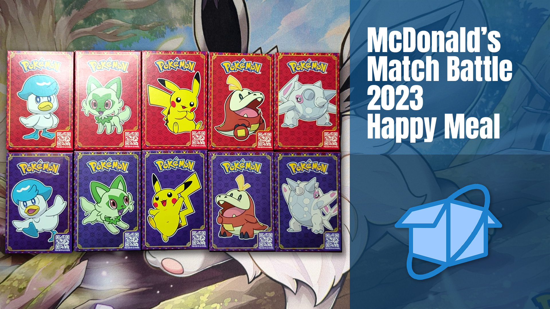 Unboxing Pokemon TCG – McDonald’s Match Battle 2023
