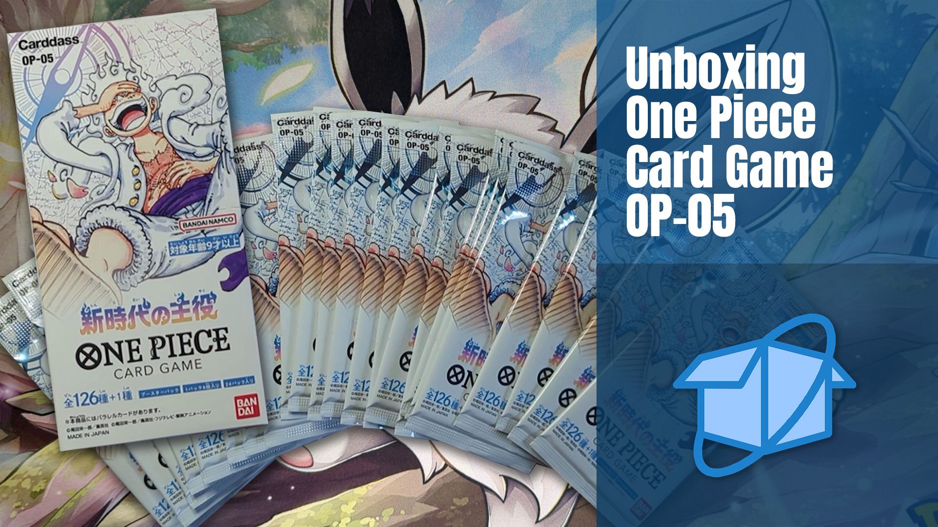 Unboxing One Piece Card Game Awakening of the New Era OP-05
