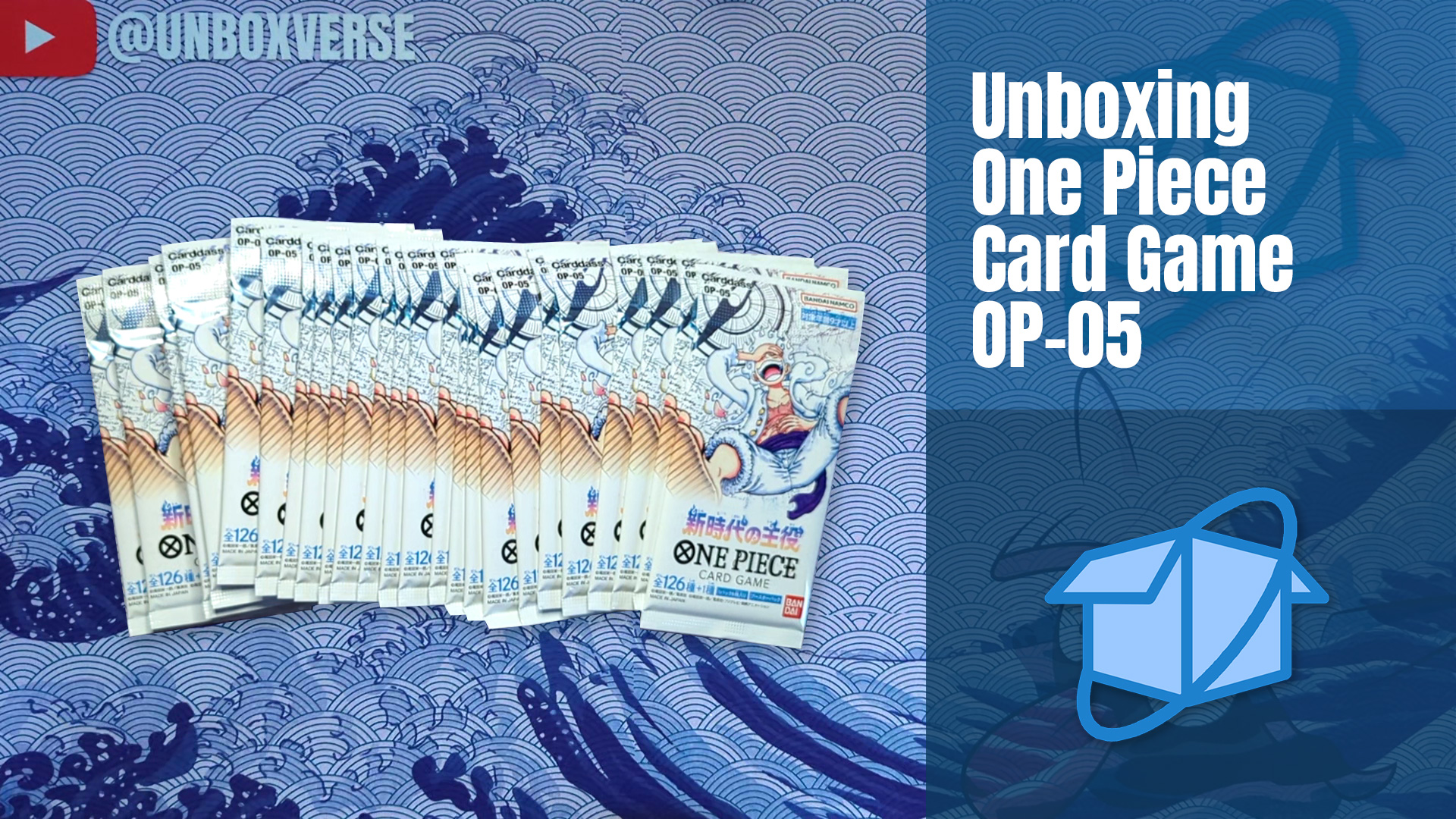 Unboxing One Piece Card Game Awakening of the New Era OP-05