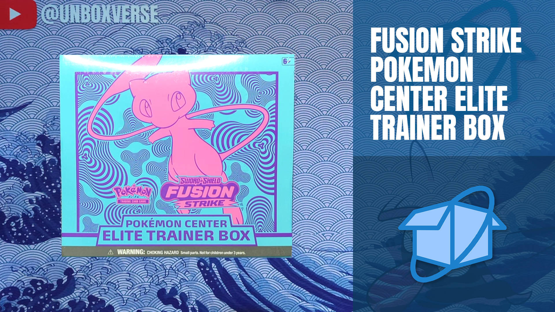 Unboxing Pokémon TCG: Fusion Strike Pokémon Center Elite Trainer Box – Pokémon Center Exclusive