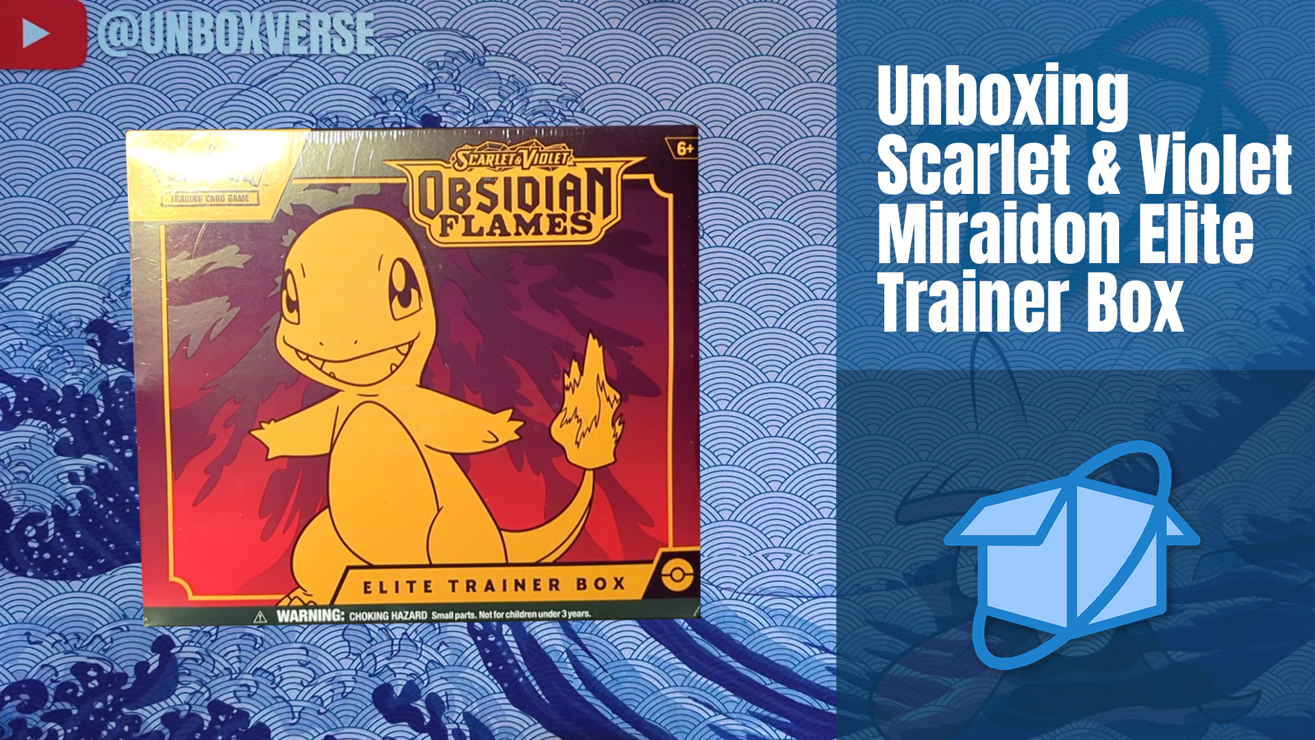 Unboxing Pokémon TCG: Obsidian Flames Elite Trainer Box
