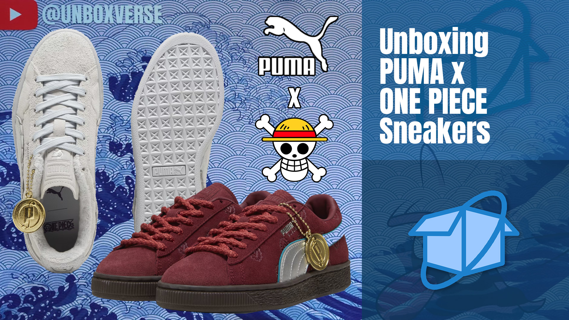 Unboxing PUMA x ONE PIECE Suade Sneakers
