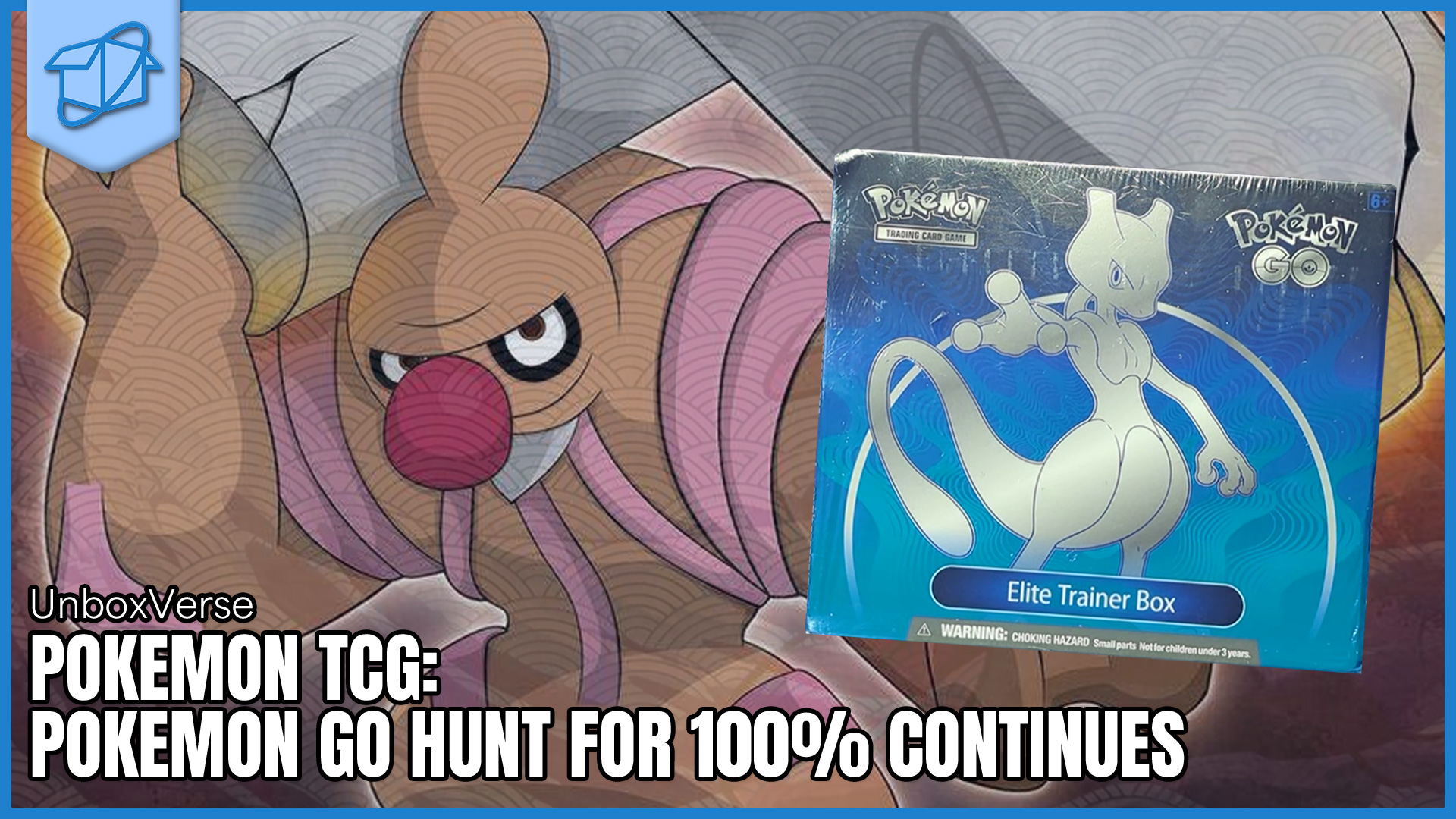 Pokémon TCG: Pokemon Go Unboxing the hunt for 100% continues.