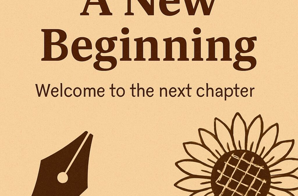 A New Beginning: Welcome to the Next Chapter